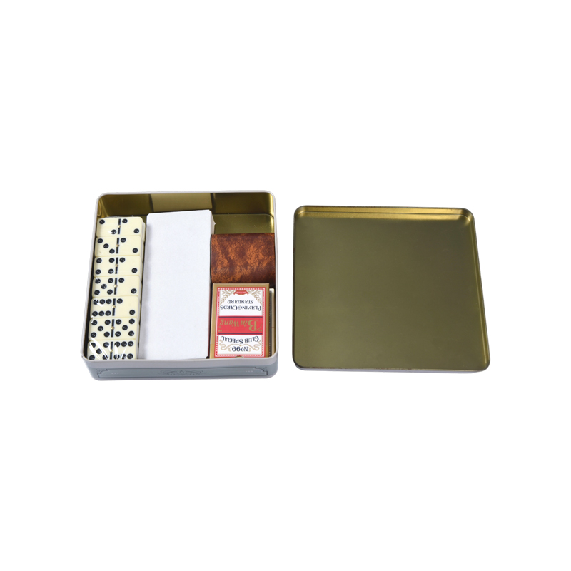 Set de jocuri de călătorie 7 în 1 cu cutie portabilă de fier