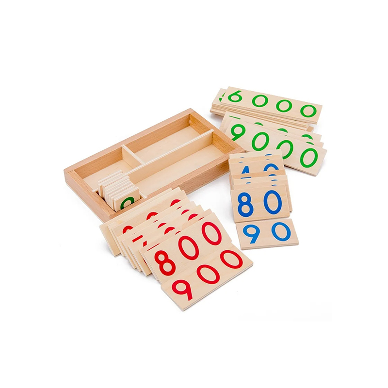 Set modular din lemn Montessori Numeracy