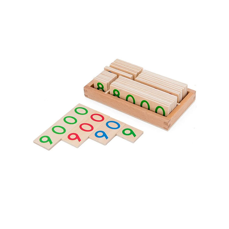 Set modular din lemn Montessori Numeracy