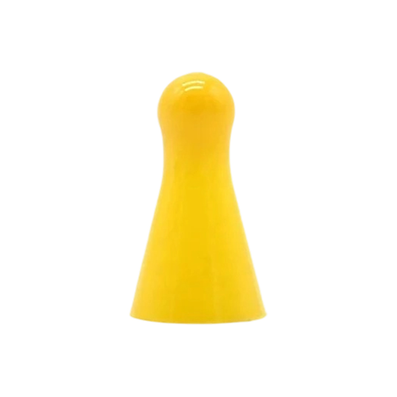 Pioni Ludo din plastic multicolor