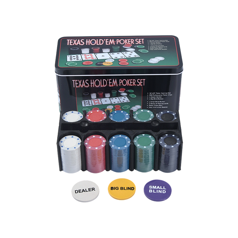 Set de poker cu 200 de jetoane echipament de calitate pentru cazinou