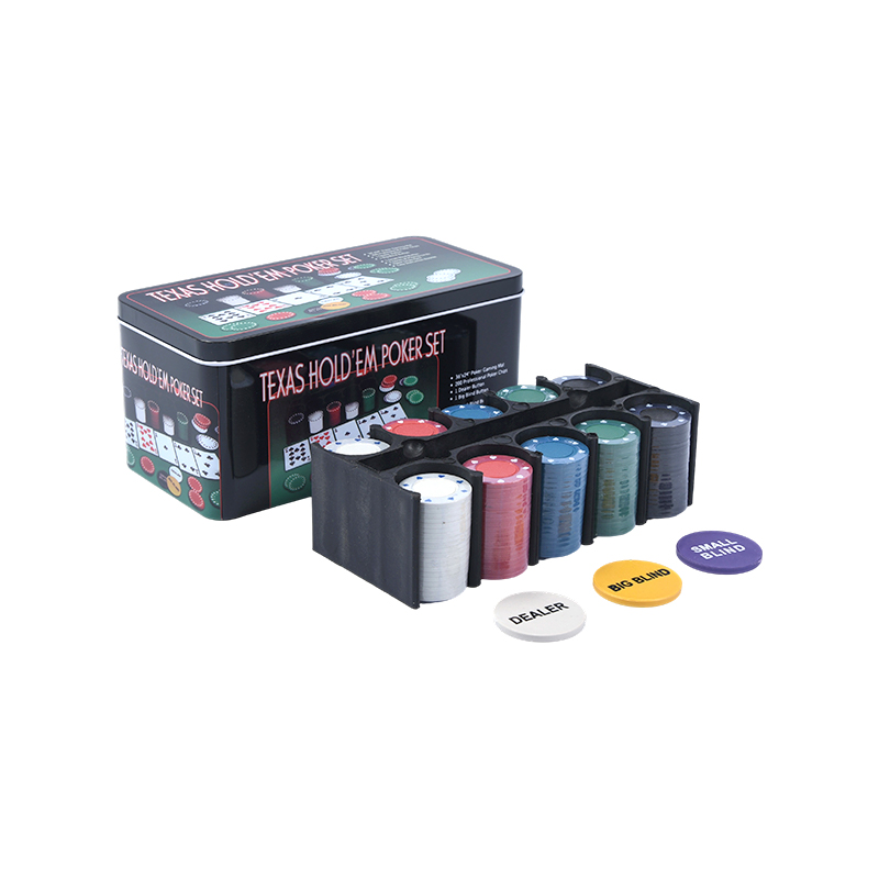 Set de poker cu 200 de jetoane echipament de calitate pentru cazinou