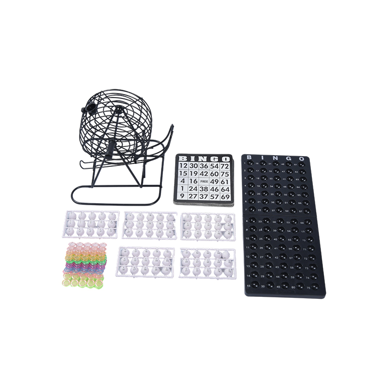 Set de bingo America de 8 inch, 75 de bile