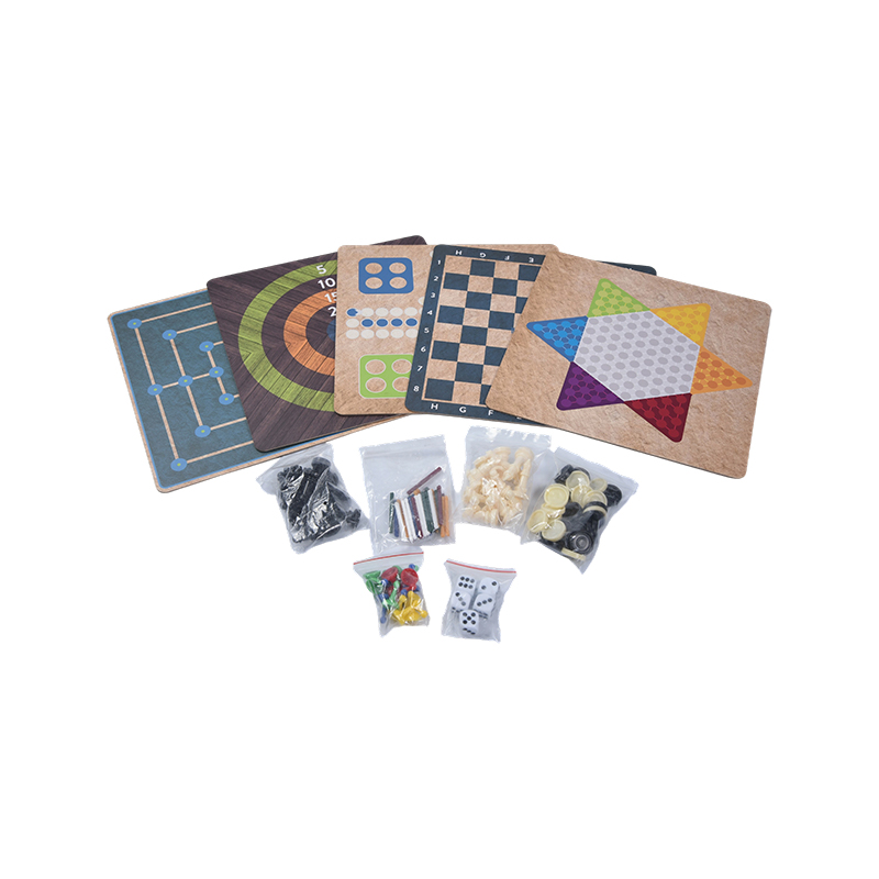 Set de jocuri de masă tradiționale 50 în 1