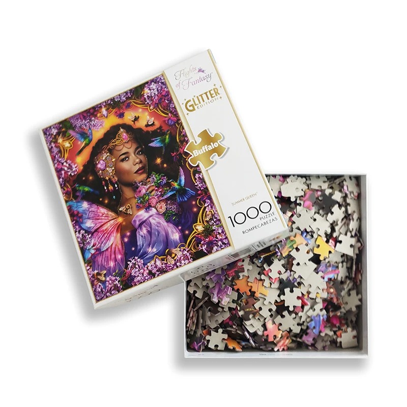 Set puzzle multicolor - Colecția de accesorii clasice pentru puzzle