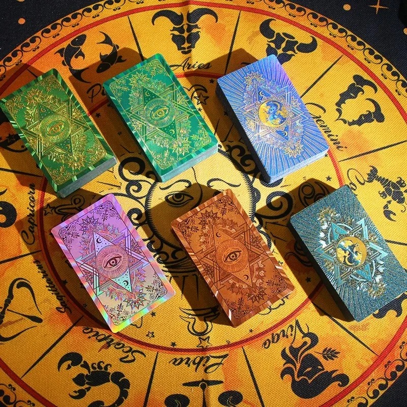 Ediție de colecție cu tematică zodiacală - Set de tarot și cristale Mystic’s Treasure
