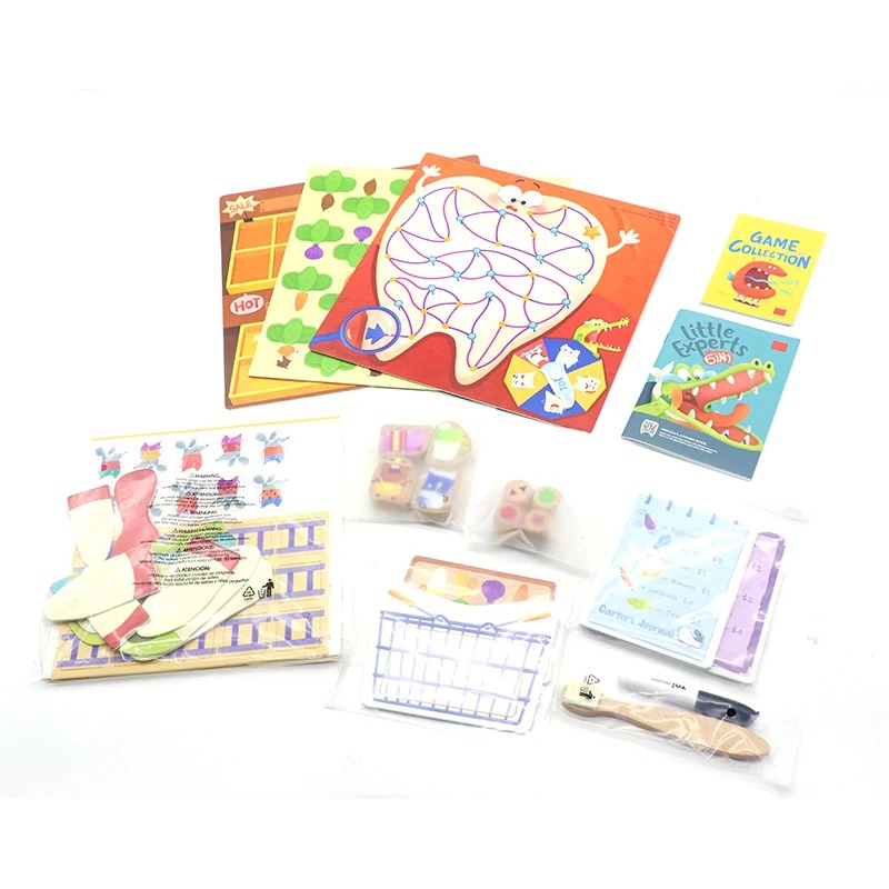Colecție personalizată de jocuri de masă - Set de jocuri de familie cu mai multe teme