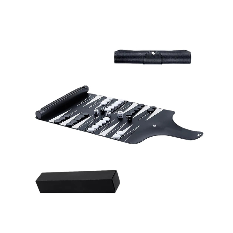 Set de table pliabil din piele - Eleganță portabilă pentru jocurile din mers