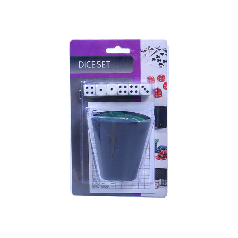 Set de zaruri portabil Gaming Essentials cu cupă rulanta
