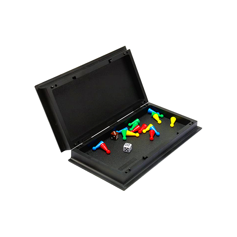 Joc de masă magnetică portabil cu zaruri și piese Set de jocuri Ludo clasic