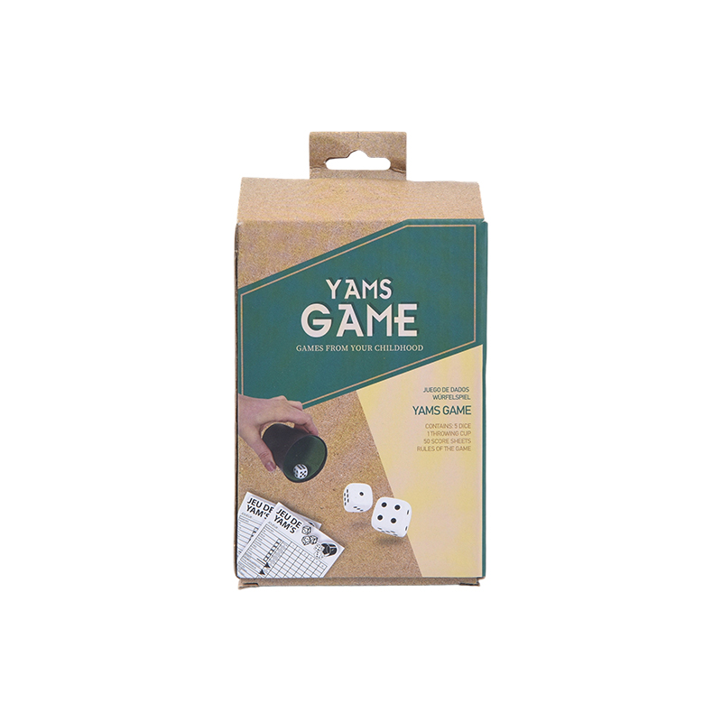 Portable Throw Cup Edition - Kit de joc cu zaruri Vintage YAMS