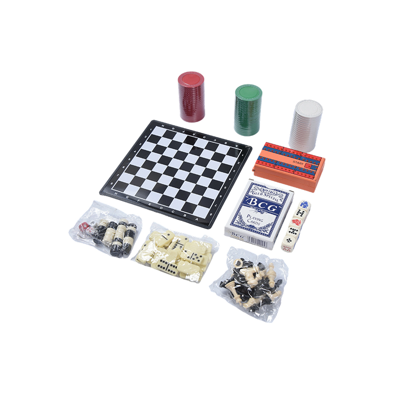 Portable Box Classic 7-în-1 Set de jocuri de masă