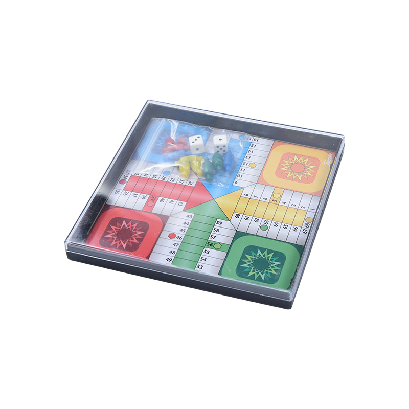 Carcasă acrilică clară Joc Ludo clasic