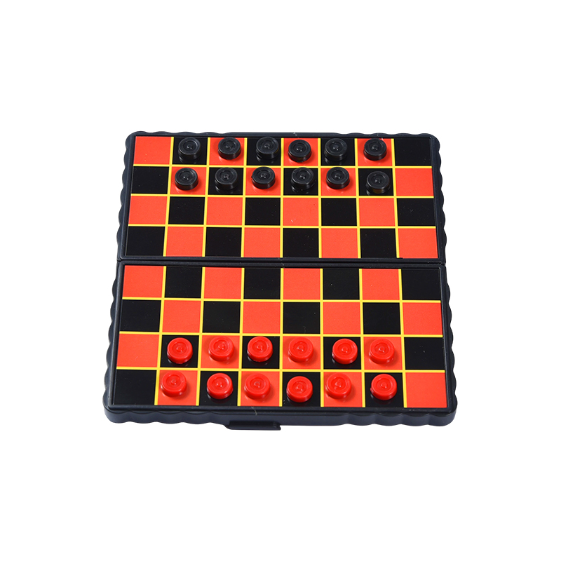 Compact Travel Edition Joc de dame magnetice pliabile