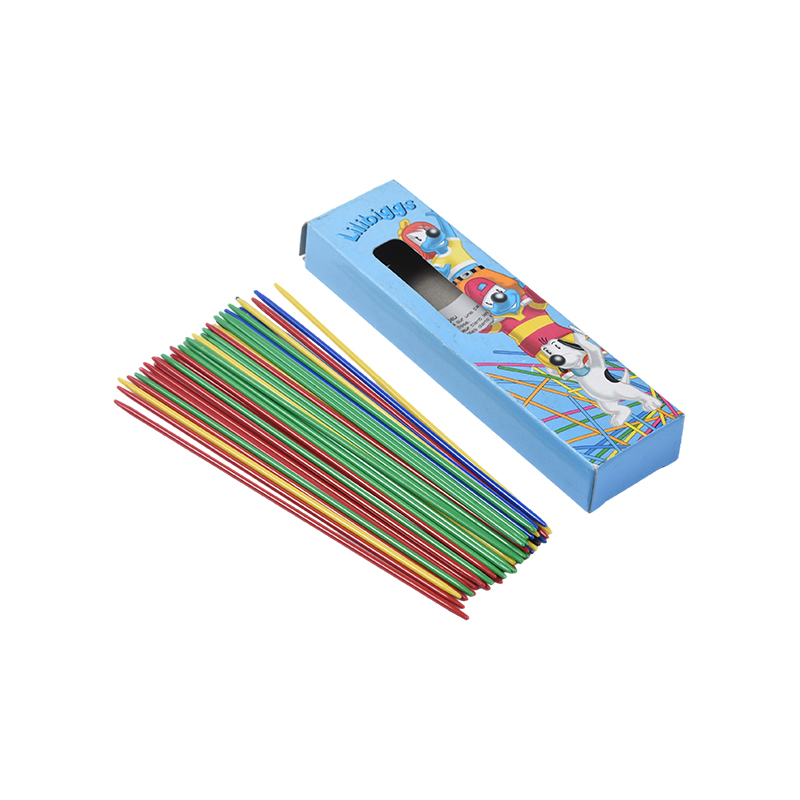 Rainbow Pick-Up Sticks - Set de jocuri tradiționale de dexteritate