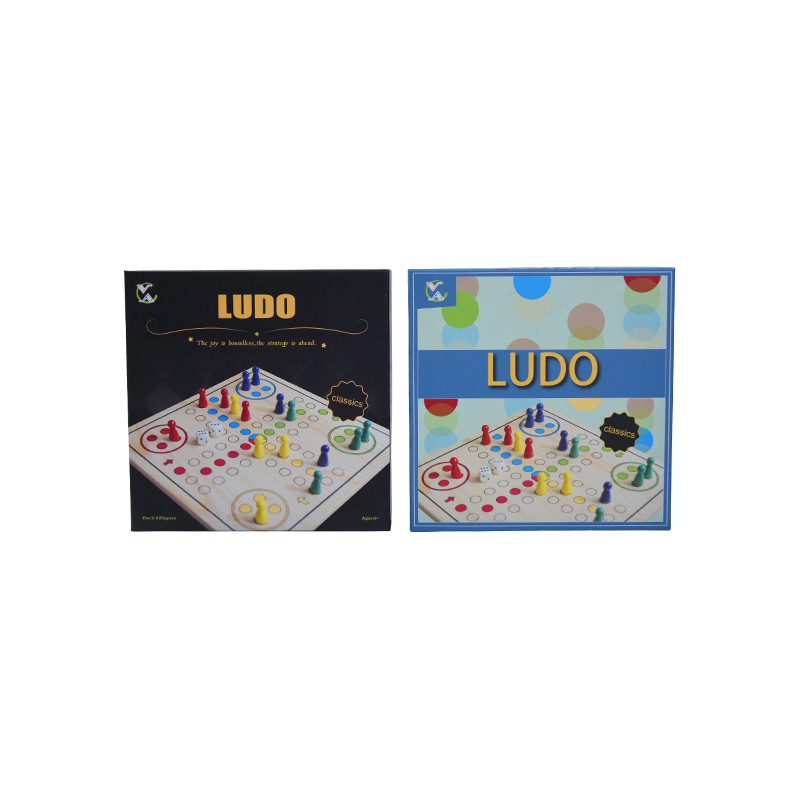 Family Entertainment Edition Classic LUDO Joc de masă din lemn