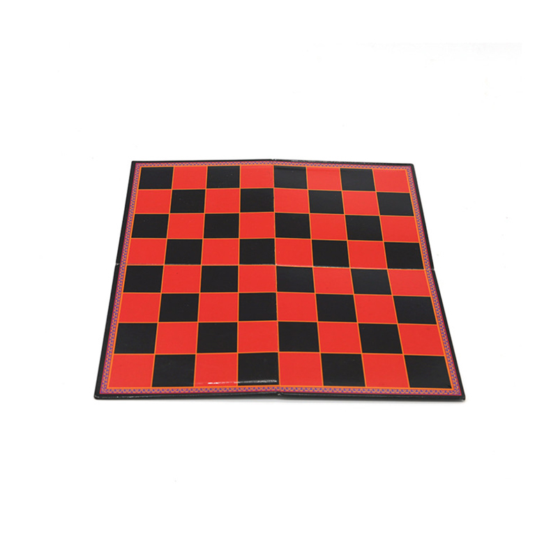 Set clasic de dame, șah și Tic-Tac-Toe 2-în-1