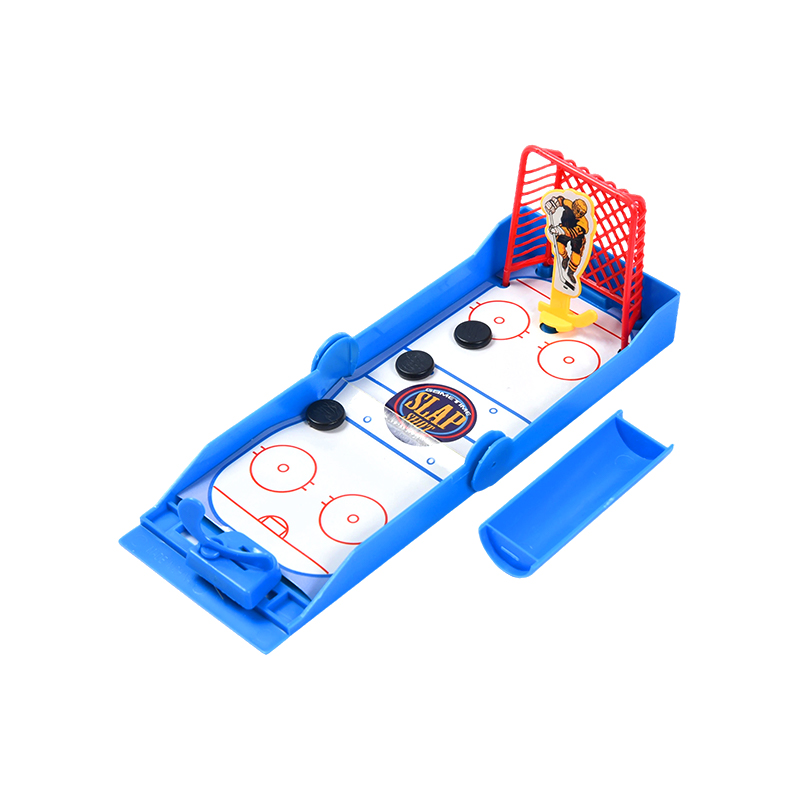 Joc compact de hochei pe gheață de birou cu lansare cu primăvară Slap Shot Mini joc de hochei