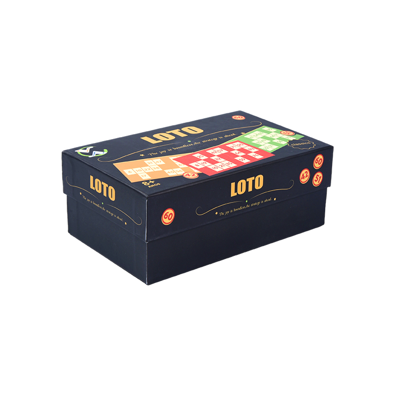 Set de joc LOTO (în stil Bingo) - Complet cu jetoane, cărți și cutie de depozitare