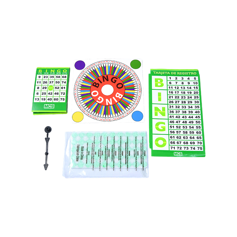 Complet cu toate componentele esențiale Set de jocuri clasice BINGO