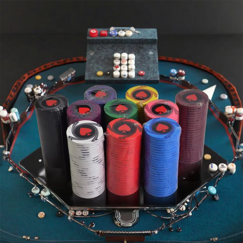Jetoane de poker ceramice personalizate - Calitate premium pentru o experiență autentică de cazinou