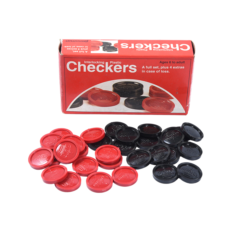 Set de dame clasice din plastic cu design interblocat