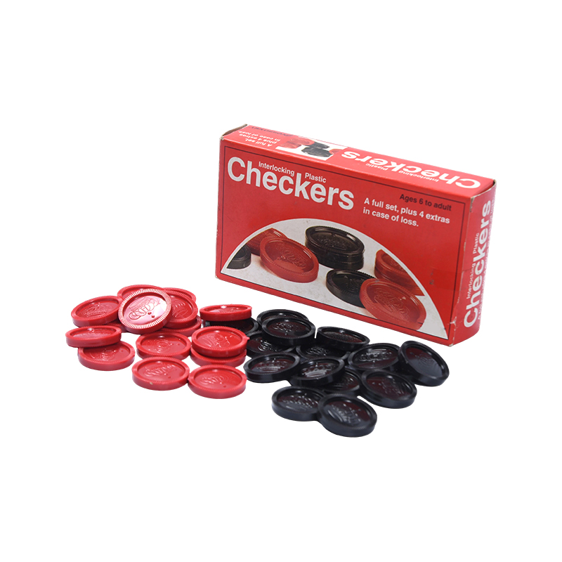 Set de dame clasice din plastic cu design interblocat